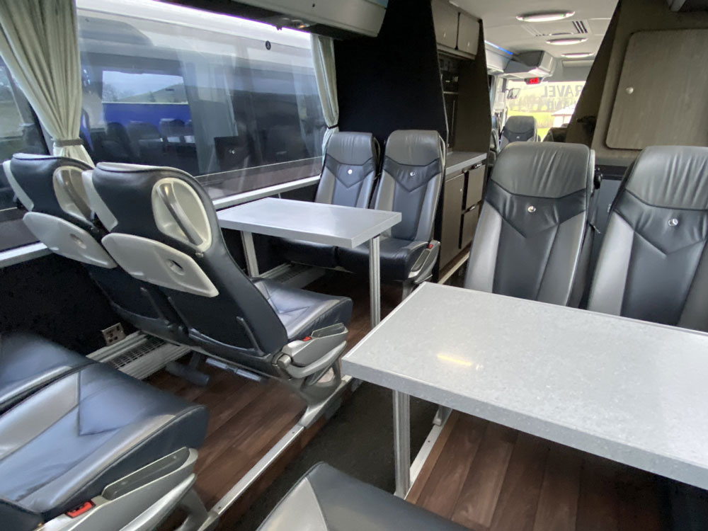 Mercedes Tourismo 41-Seat Luxury Coach - Go Travel Scotland