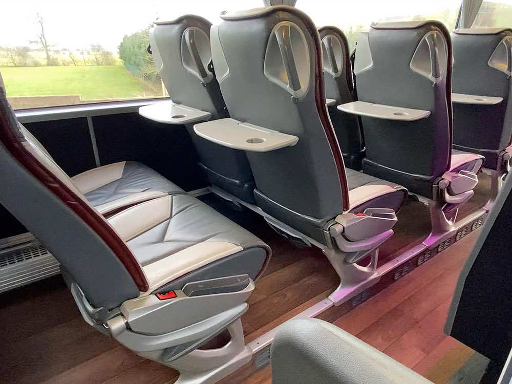 Mercedes Tourismo 51-Seat Luxury Coach - Go Travel Scotland