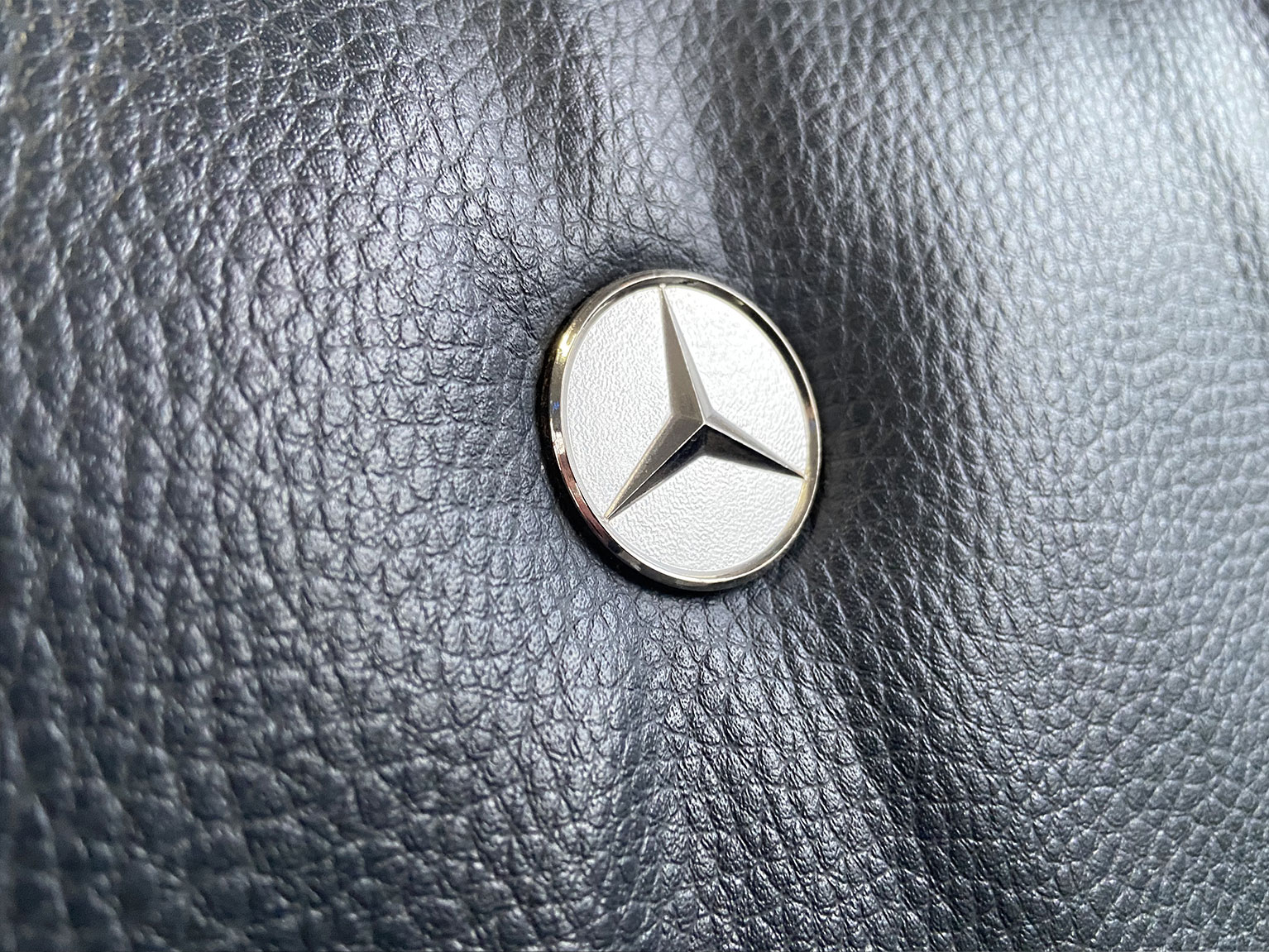 Mercedes Tourismo Seat Badge - Go Travel Scotland